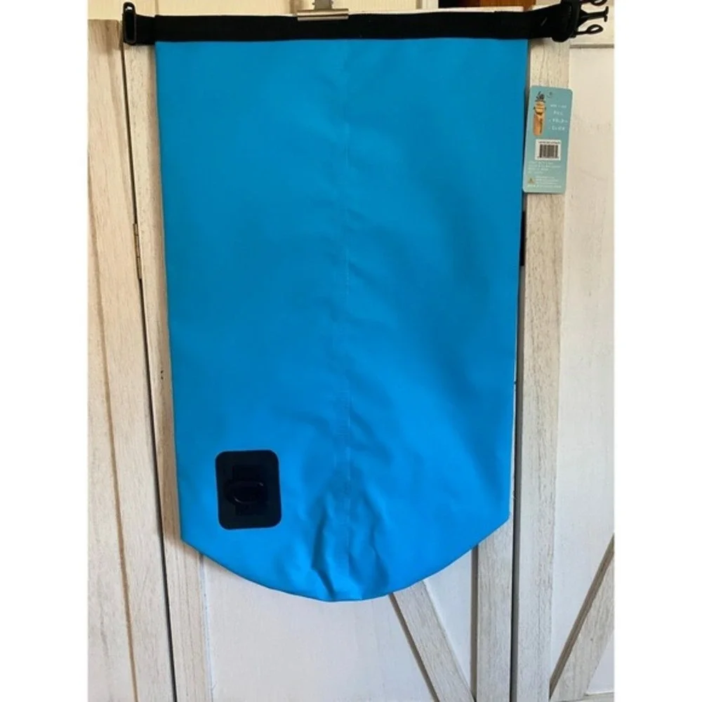 NEW‎ NWT Nupouch Waterproof Bag 20L Blue Heavy Duty Vinyl